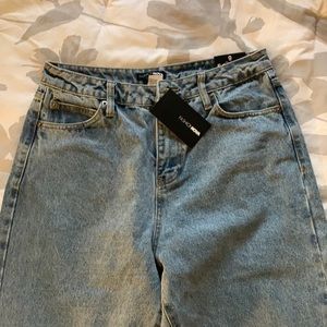 Light Blue mom jeans Fashion Nova